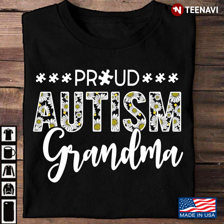 Autism Awareness Proud Autism Grandma