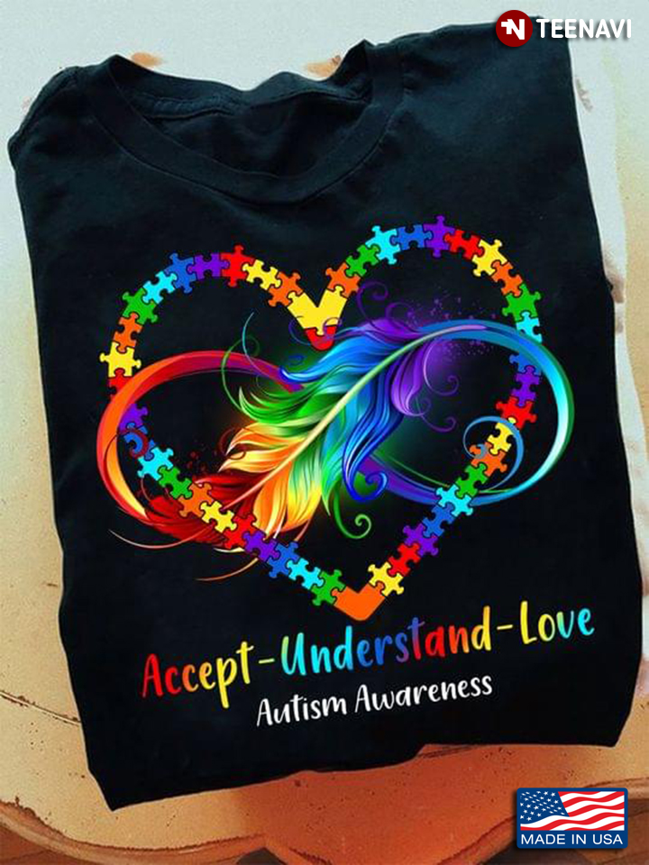 Accept Understand Love Autism Awareness