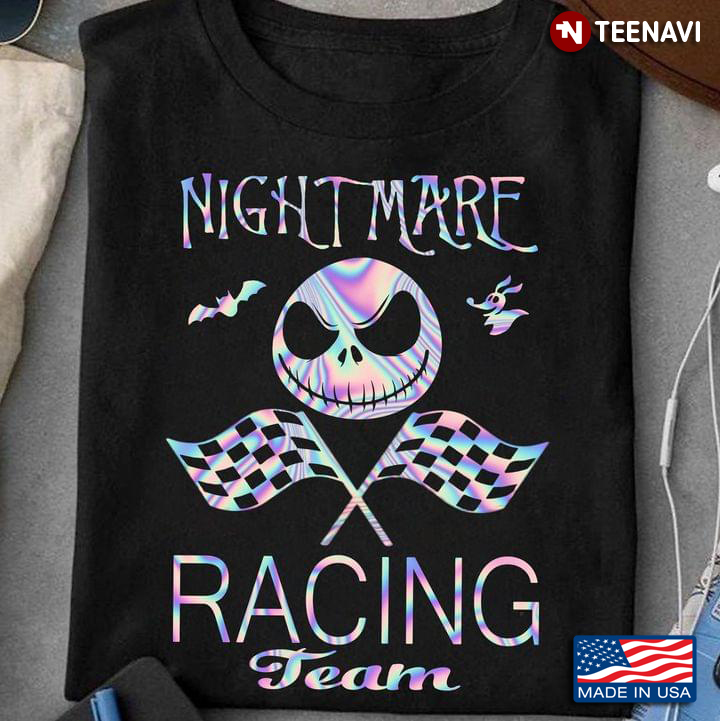 Nightmare Racing Team Jack Skellington for Racing Lover T-Shirt