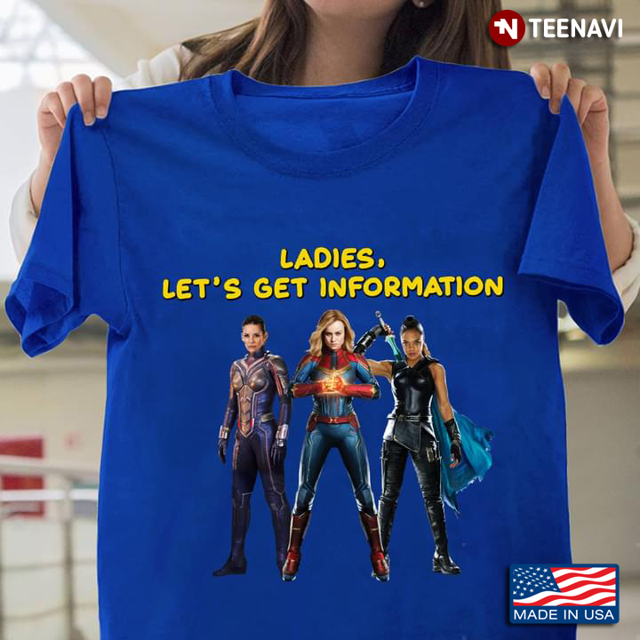 Ladies Let's Get Information Ms Marvel