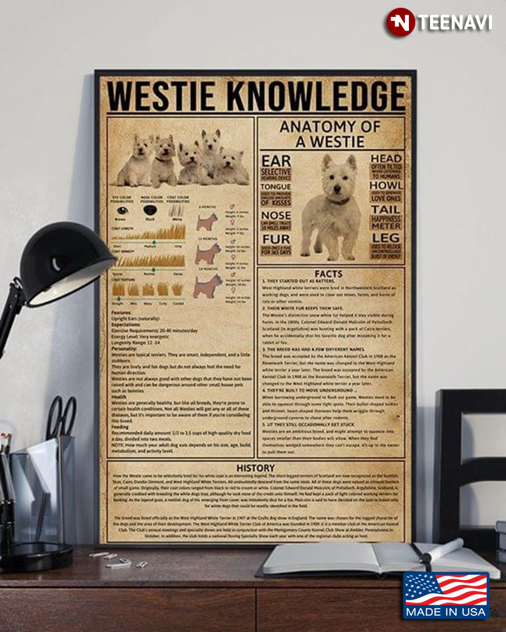 Vintage Westie Knowledge