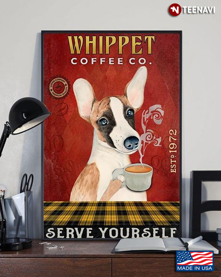 Vintage Whippet Coffee Co. Est.1972 Serve Yourself