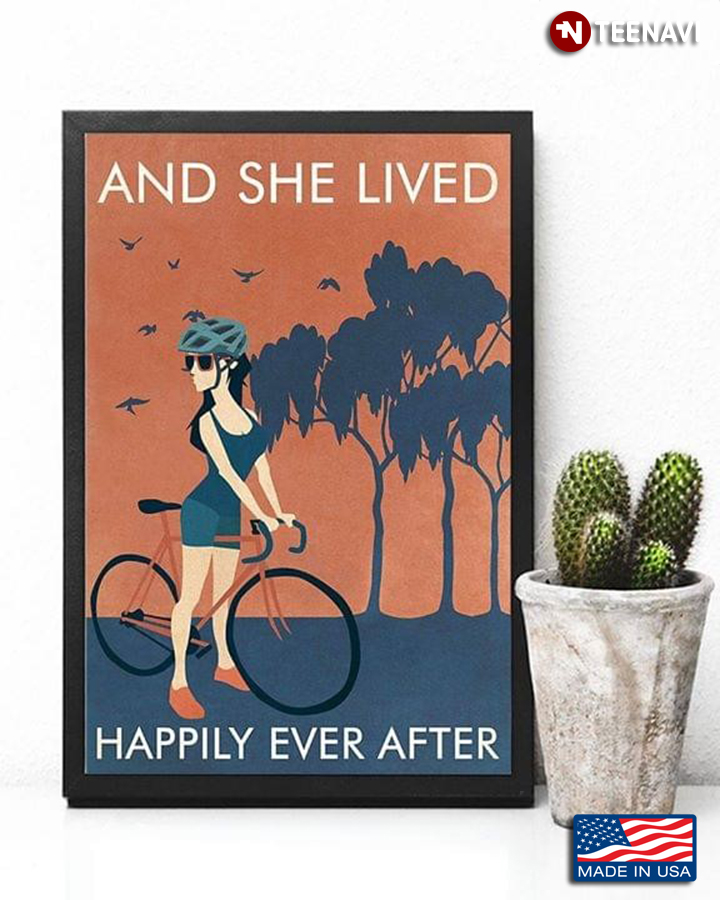 Female Cyclist And She Lived Happily Ever After