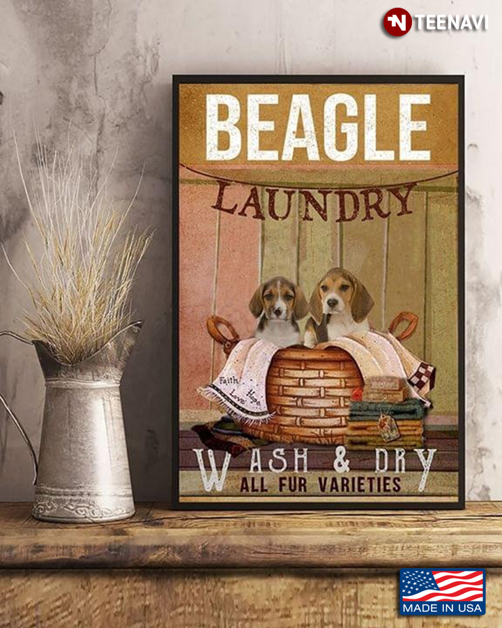 Beagle Laundry Wash & Dry All Fur Varieties