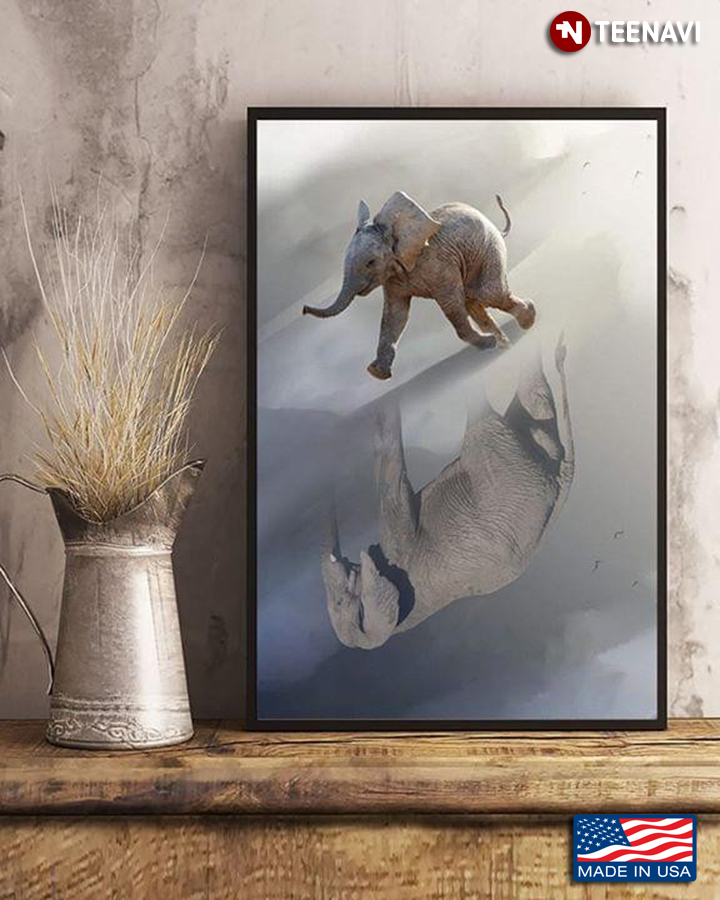 Elephant Sand Reflection for Elephant Lovers