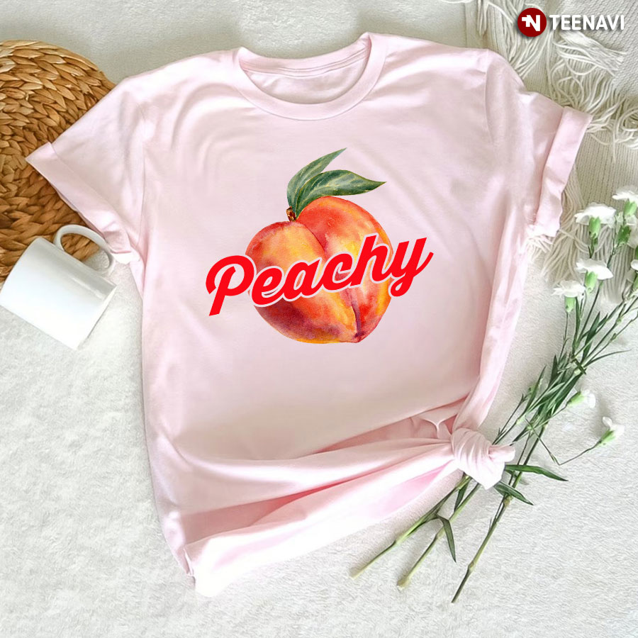 Peachy Funny Peach T-Shirt