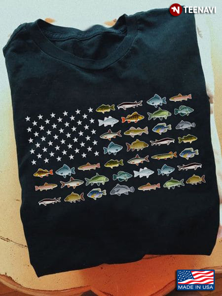 American Flag Types of Fishes