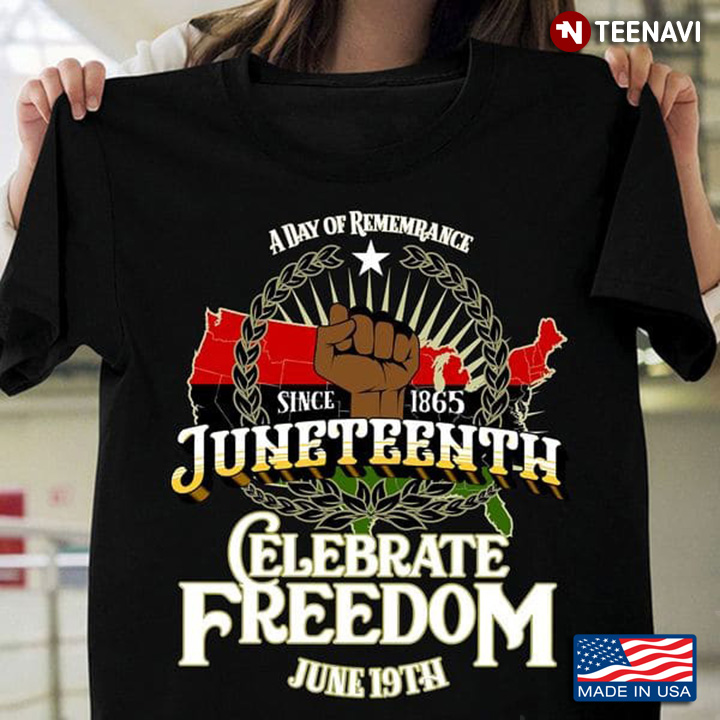 A Day of Rememrance Since 1865 Juneteenth Celebrate Freedom June 19th
