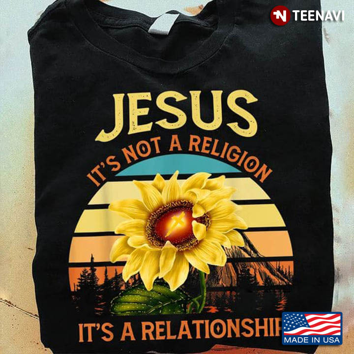 Vintage Jesus It's Not A Religion It's A Relationship