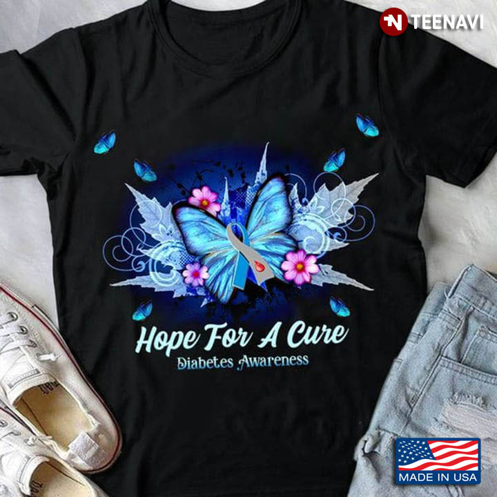 Butterfly Hope For A Cure Diabetes Awareness