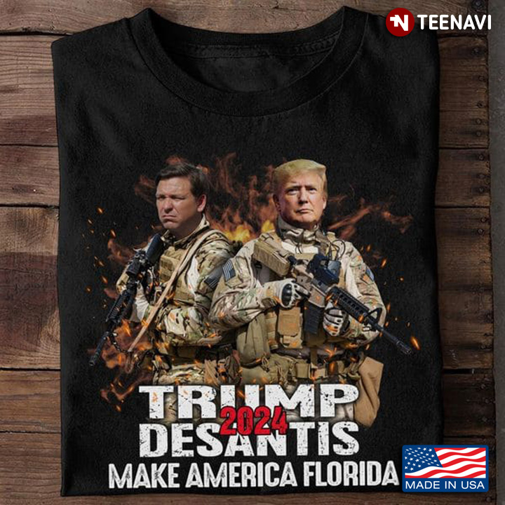 Trump Desantis 2024 Make America Florida