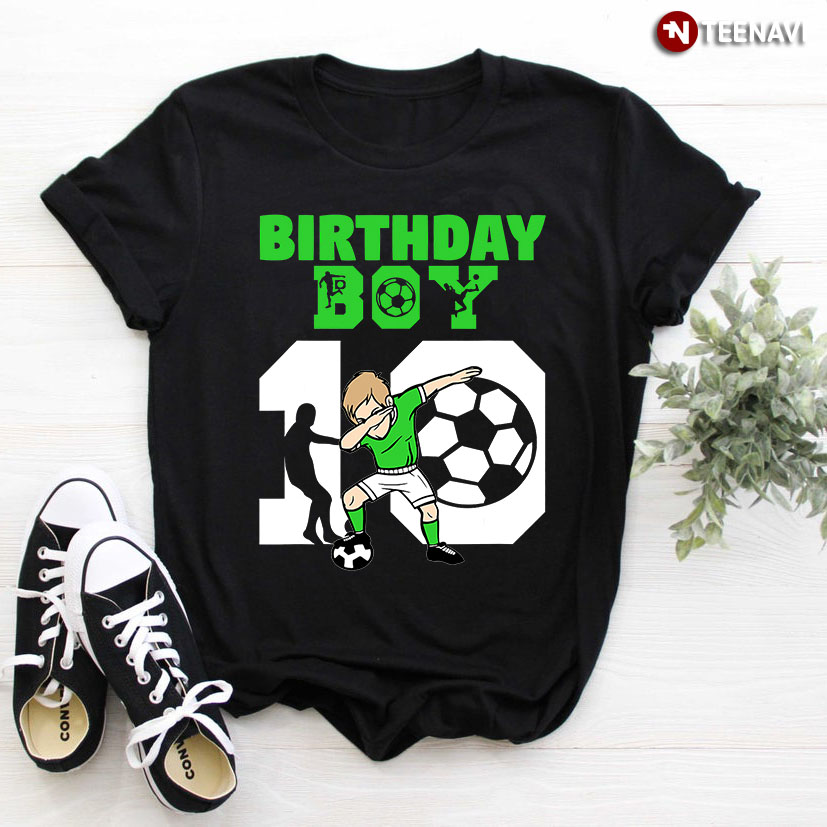 Birthday Boy 10 Soccer Player