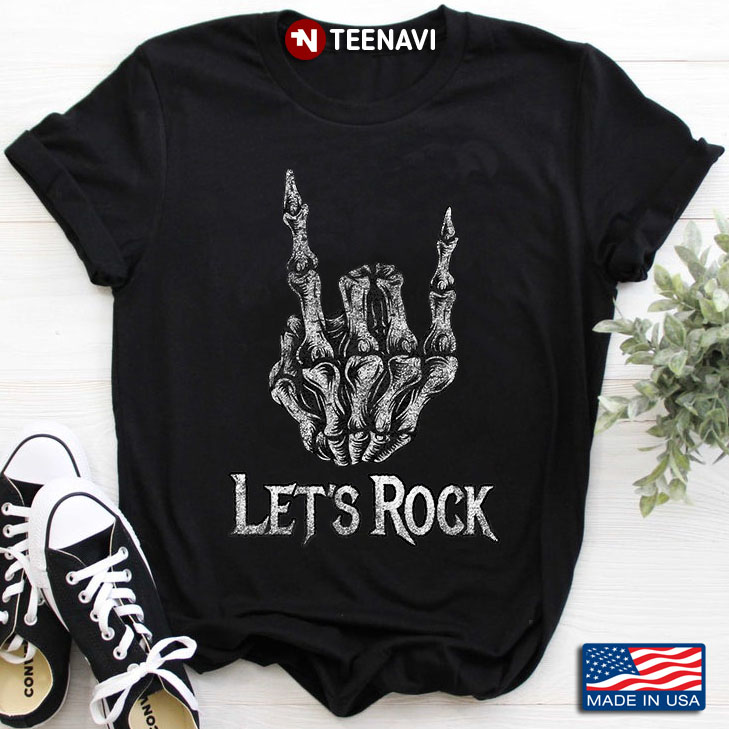 Let's Rock Skeleton Hand