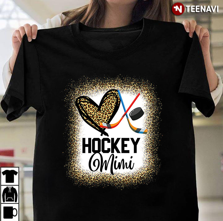 Hockey Mimi Leopard Gift for Grandma