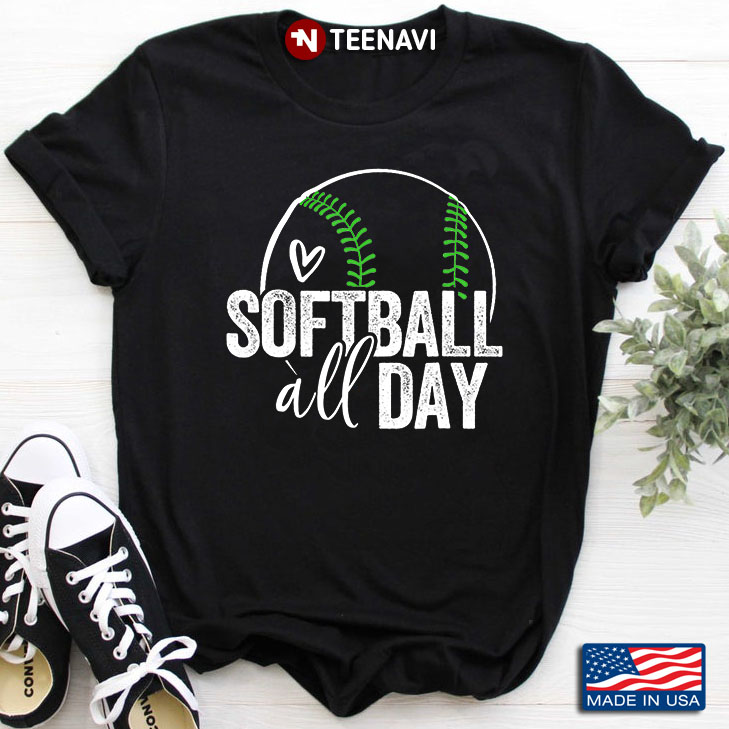 Softball All Day for Sports Lover