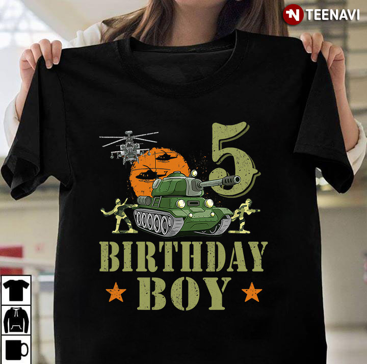 5 Years Old Birthday Boy