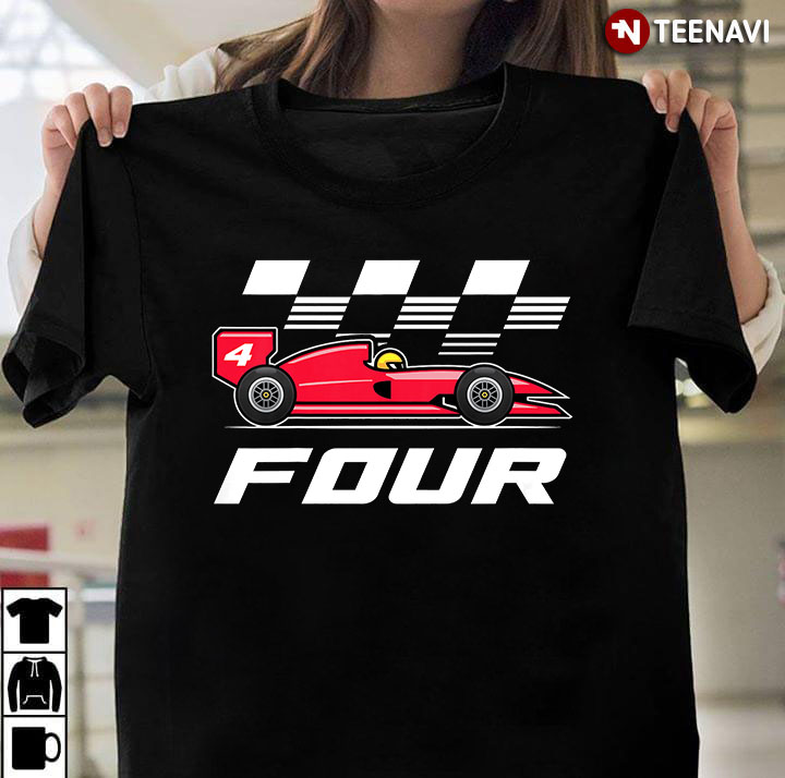 Four Racing Car for Race Driver