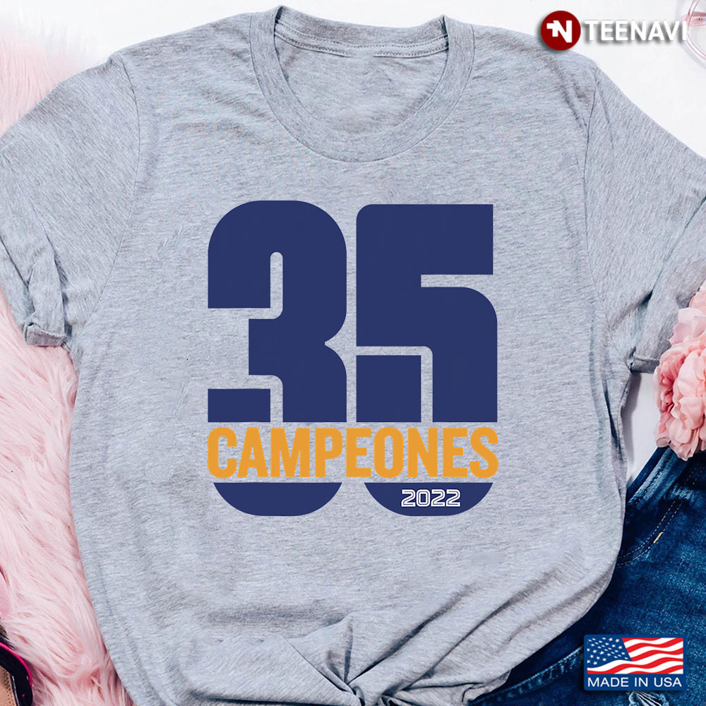 Real Madrid 35 Campeones 2022 Football for Sports Lover