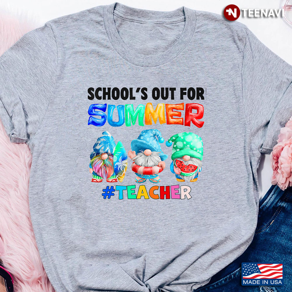 Gnomes School's Out For Summer Teacher