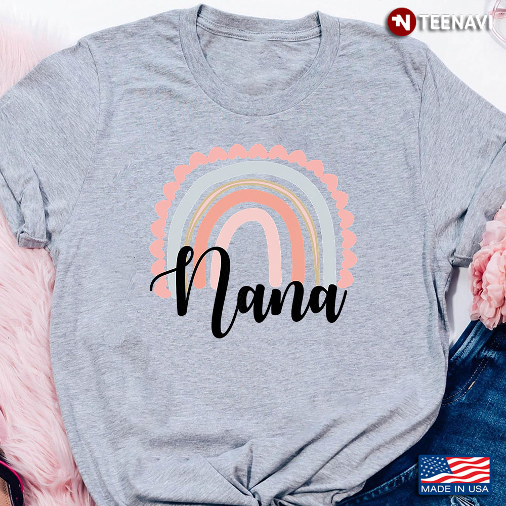 Nana Rainbow Gift for Grandma