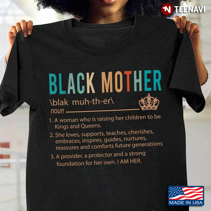 Black Mother A Woman Who Is Raising Her Children To Be Kings And Queens