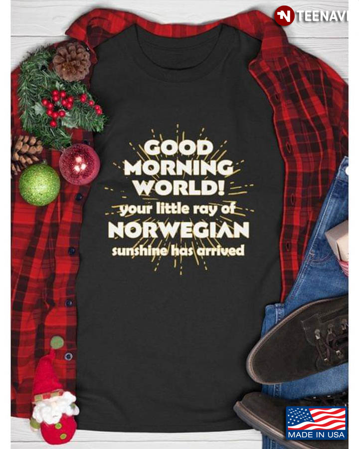 Good Morning World Your Little Ray Of Norwegian Sunshine Has Arrived