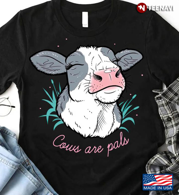 Cows Are Pals for Animal Lover