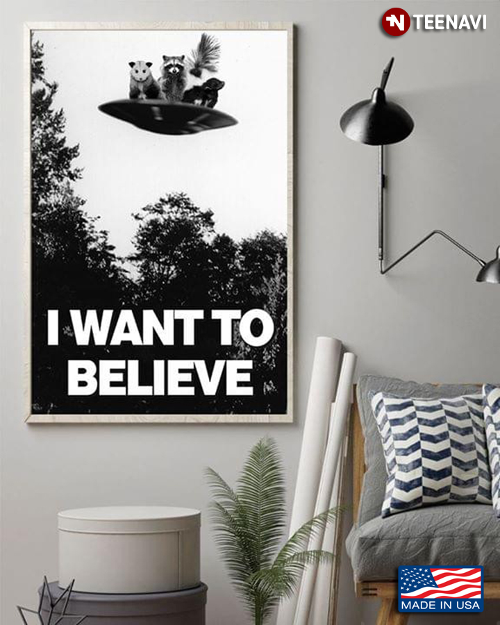 Animals On UFO The X-Files Office TV Show I Want To Believe