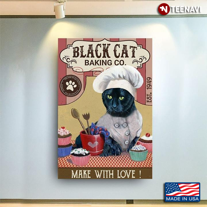 Black Cat Baking Co. Est. 1949 Make With Love
