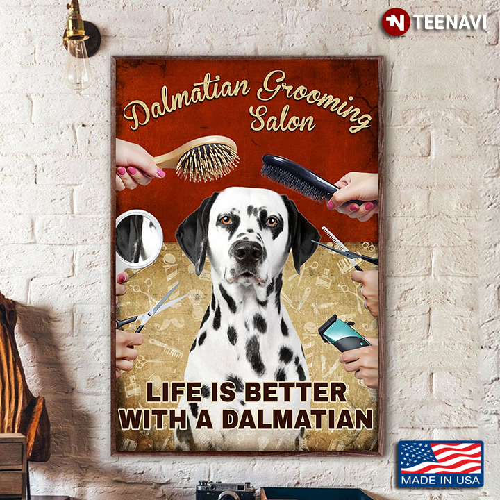 Dalmatian Grooming Salon Life Is Better With A Dalmatian for Dog Lovers