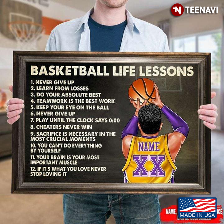 Personalized Basketball Life Lessons