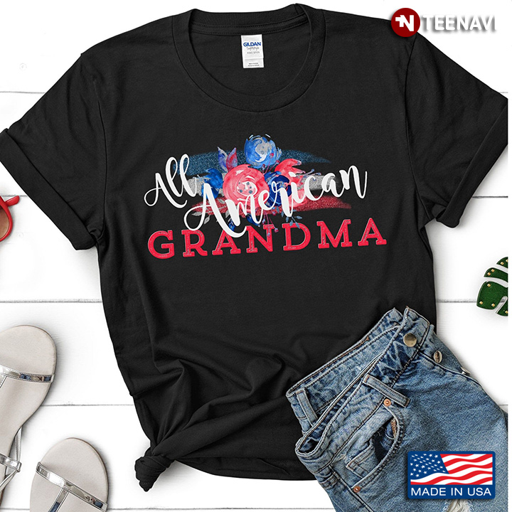 All American Grandma for 4th of July