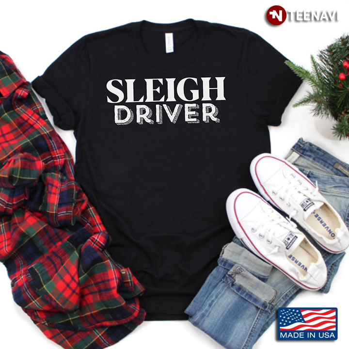Sleigh Driver Merry Christmas