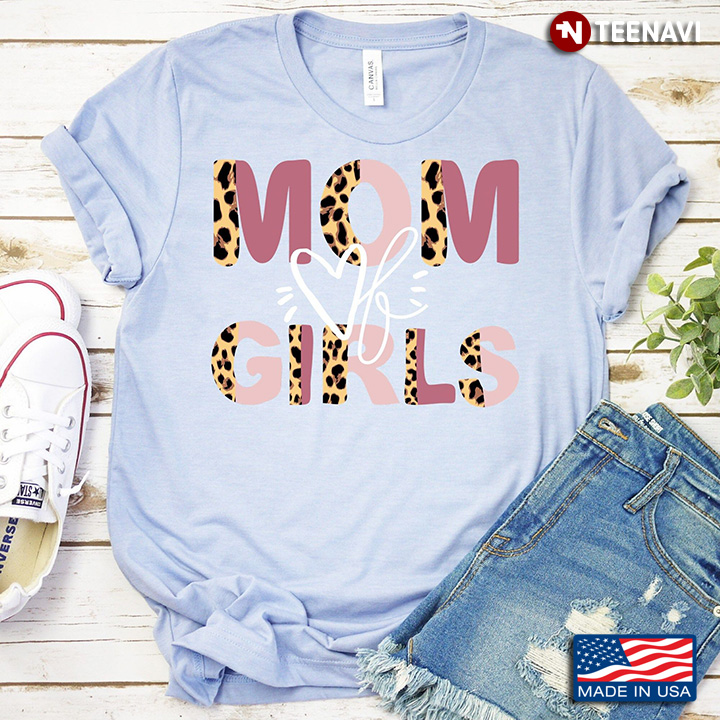 Mom Of Girls Leopard for Mother’s Day