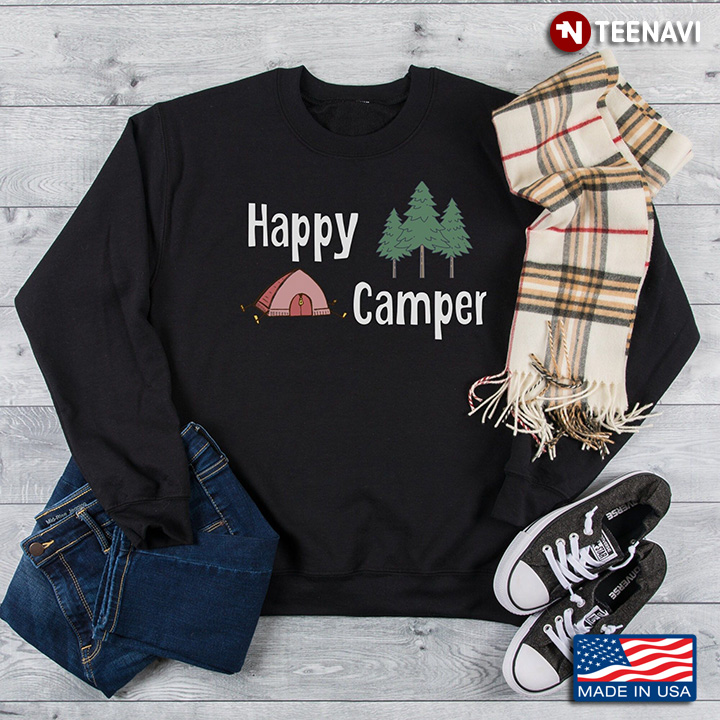 Happy Camper Tent for Camp Lover