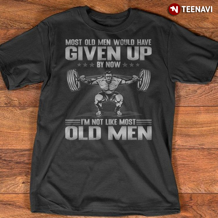 Lifting Weights Most Old Men Would Have Given Up By Now