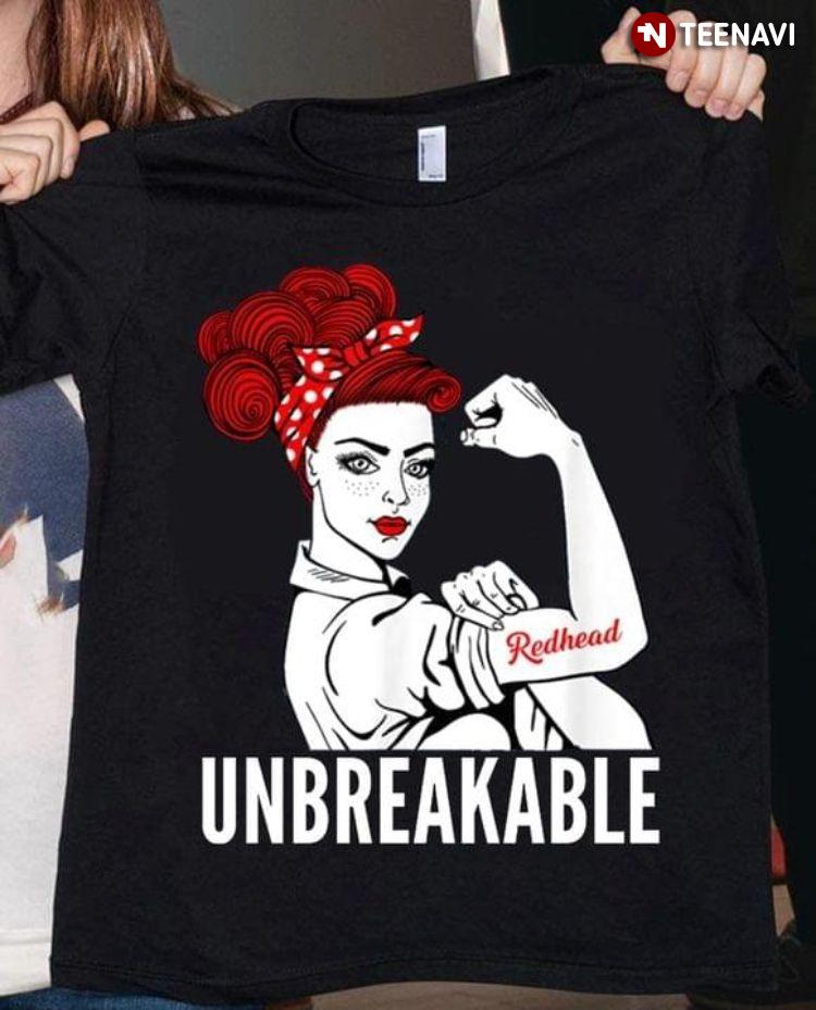 Redhead Unbreakable Strong Girl
