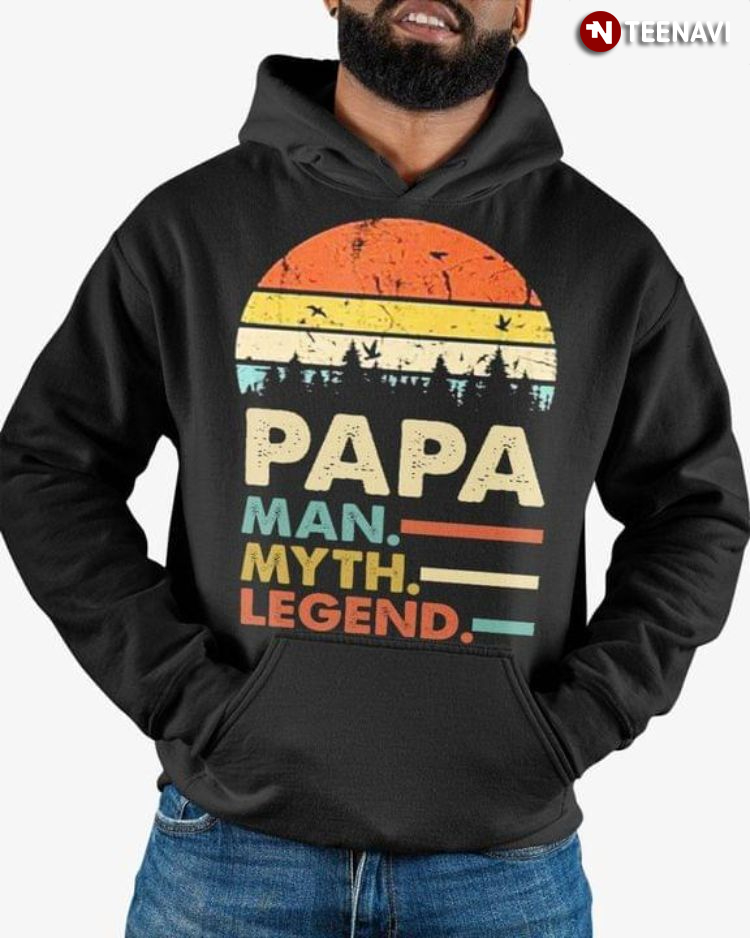 Vintage Papa Man Myth Legend for Father's Day