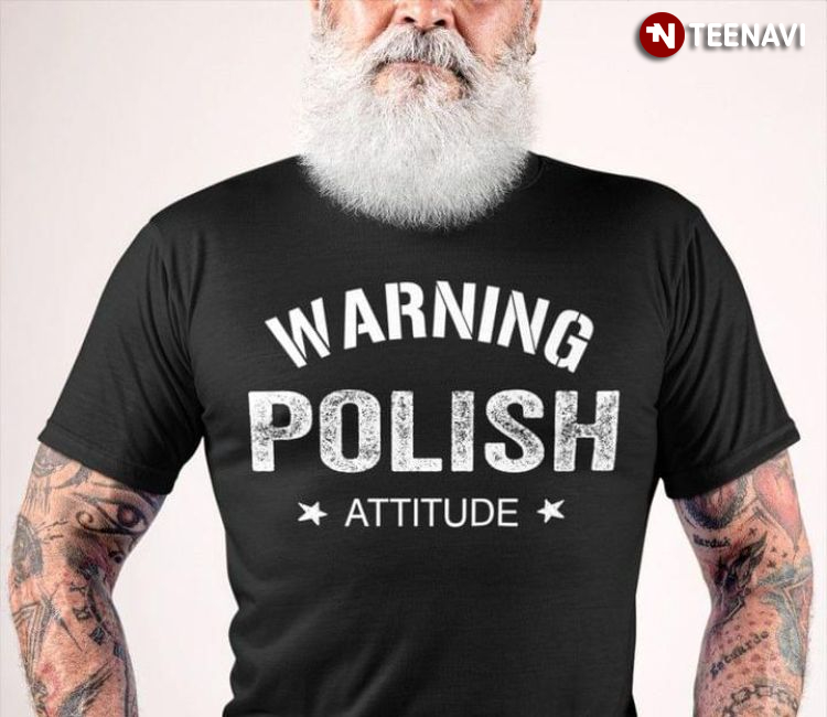 Warning Polish Attitude Cool Design