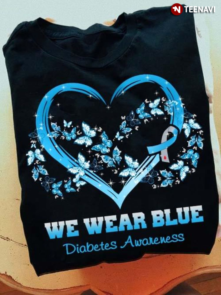 We Wear Blue Diabetes Awareness