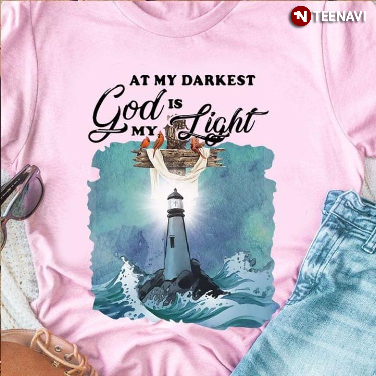 Lighthouse At My Darkest God Is My Light for Christian