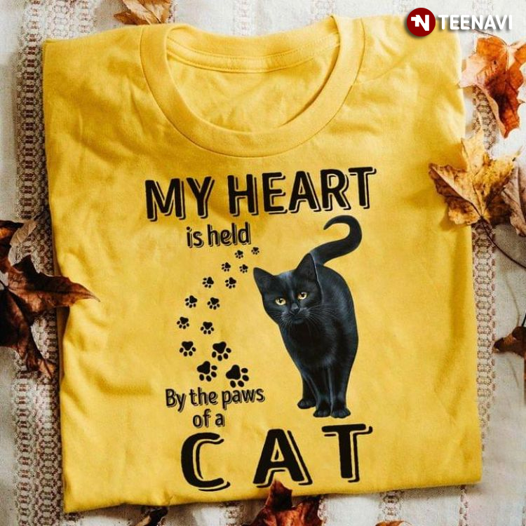 My Heart Is Held By The Paws Of A Cat for Cat Lover