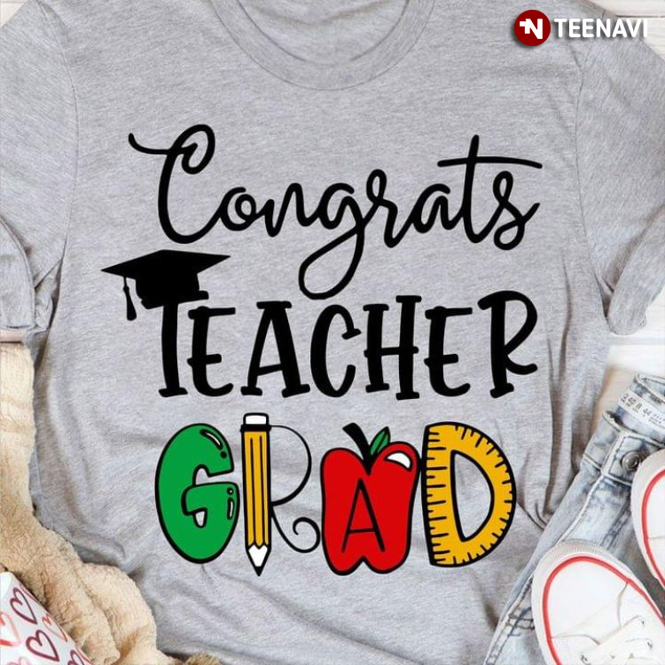 Congrats Teacher Grad Gift for Teacher