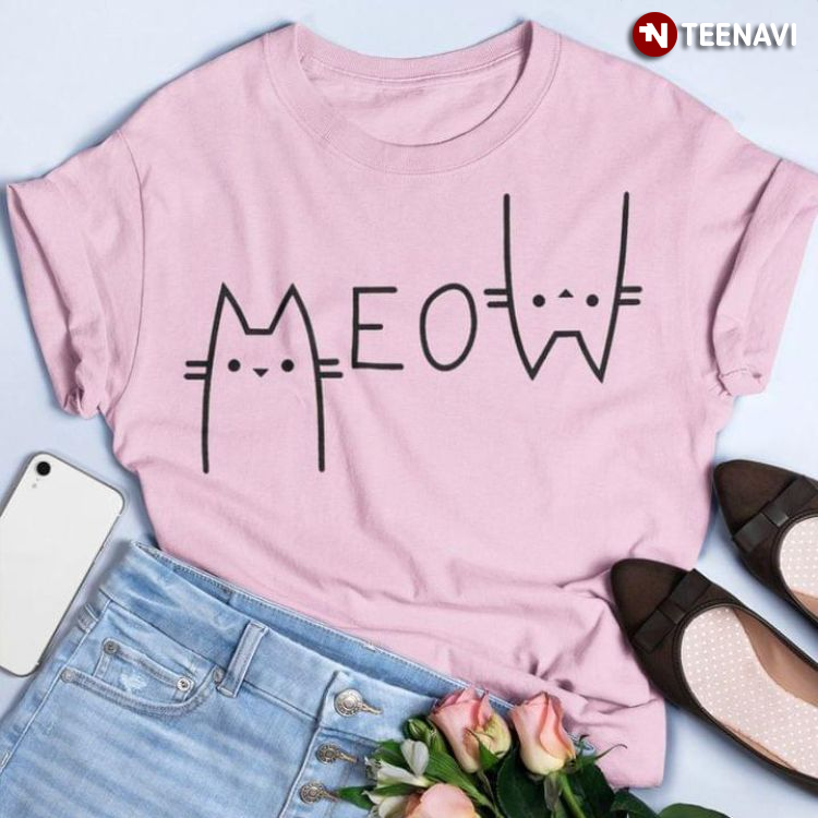 Meow Funny Cat for Cat Lover