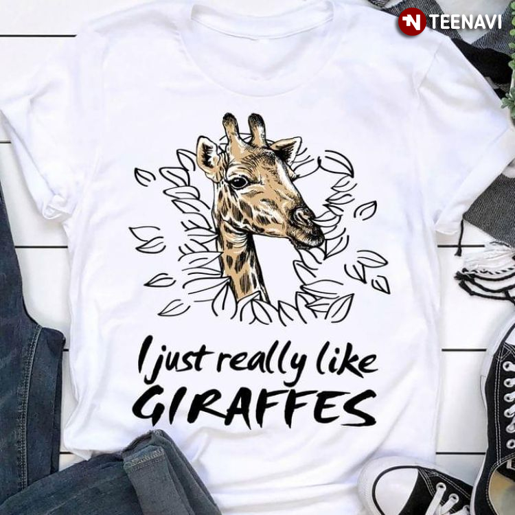 I Just Really Like Giraffes for Animal Lover