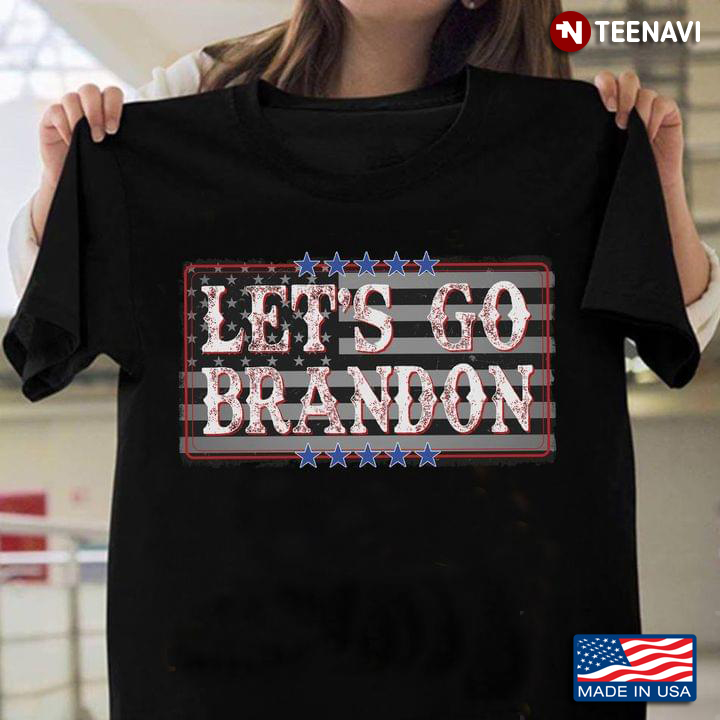 Let's Go Brandon American Flag Anti Biden