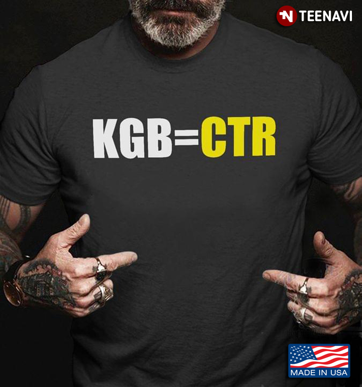 KGB Shirt, KGB CTR Soviet Union