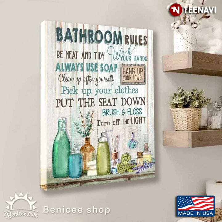 Funny Bathroom Objects Bathroom Rules
