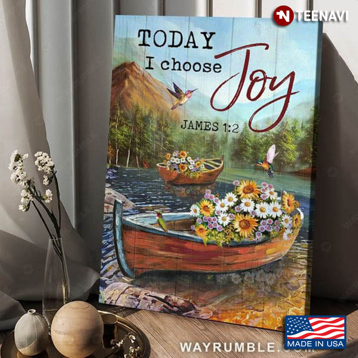 Hummingbirds Flying Around Flowers In Boats Today I Choose Joy James 1:2