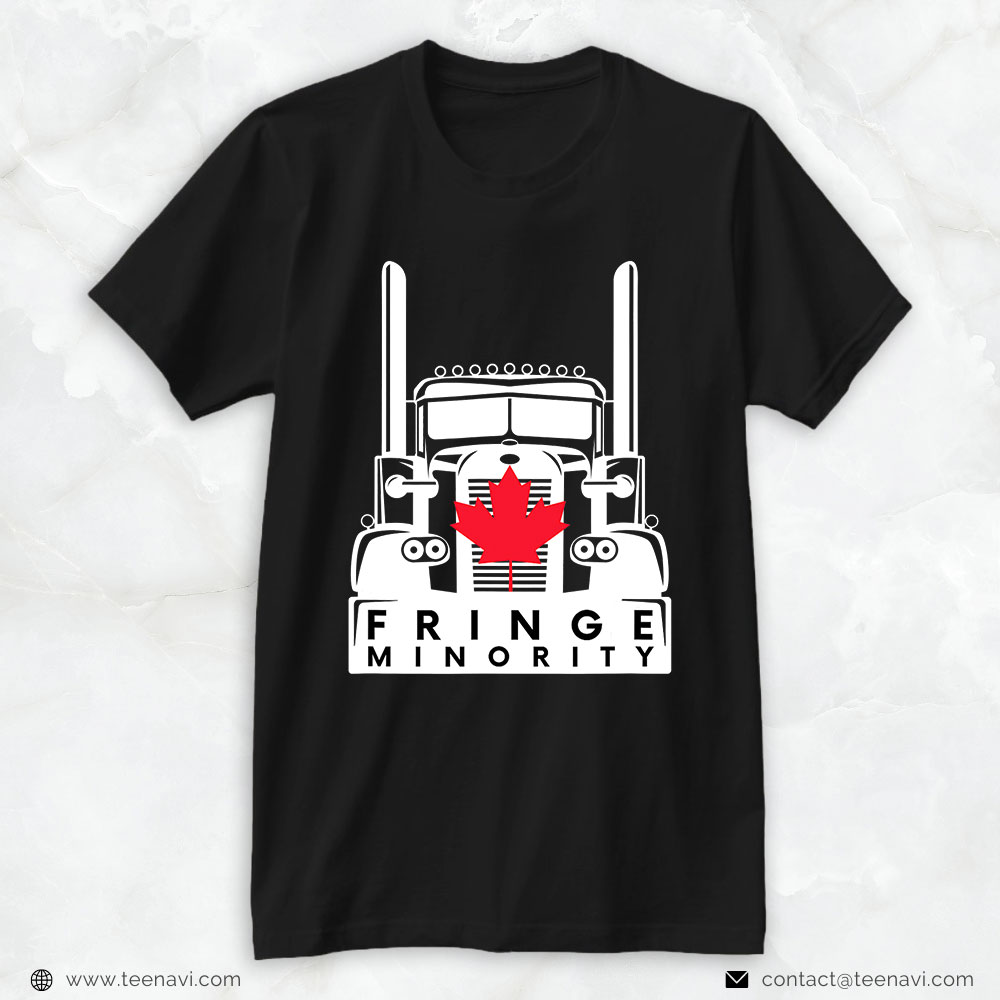 Trucker Shirt, Canada Fringe Minority Freedom Trucker Convoy 2022